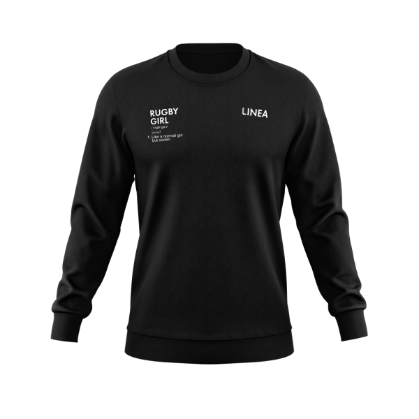 Classic Rugby Sweatshirt - Rugby Girl Noun - Image 4