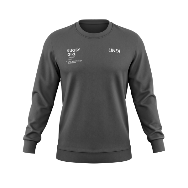 Classic Rugby Sweatshirt - Rugby Girl Noun - Image 5