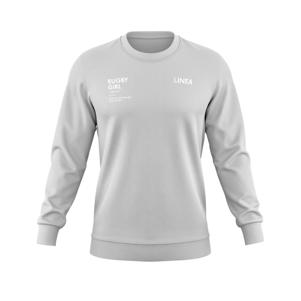 Classic Rugby Sweatshirt - Rugby Girl Noun - Image 3