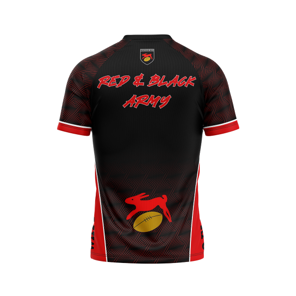 Watton RFC Bespoke Lightweight Rugby Training Tek Shirt - Image 2