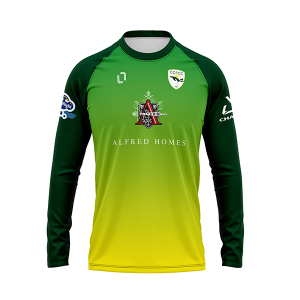 Compton & Chandlers Ford Cricket Club Bespoke Tek T Shirt Long Sleeve